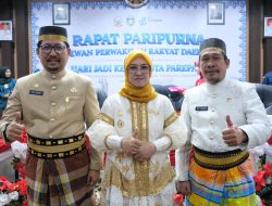 Bupati Gowa Hadiri HUT dan Paripurna Parepare, Tekankan Kolaborasi Pembangunan Daerah