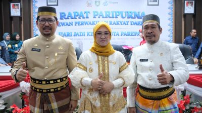 Bupati Gowa Hadiri HUT dan Paripurna Parepare, Tekankan Kolaborasi Pembangunan Daerah