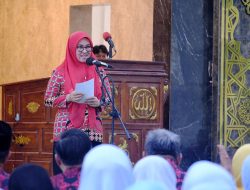 Bupati Husniah Hadiri Halal Bi Halal, Ajak Masyarakat Sukseskan Program Gowa Bersama