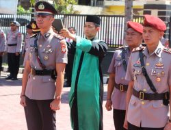 Kapolres Enrekang  Sertijab Kasat Intel,Kasat Narkoba Dan Kapolsek Curio