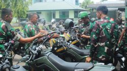 Kodim 1419/Enrekang Terima Kunjungan Kerja Kasi Log Kasrem 141/Toddopuli