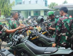 Kodim 1419/Enrekang Terima Kunjungan Kerja Kasi Log Kasrem 141/Toddopuli