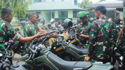 Kodim 1419/Enrekang Terima Kunjungan Kerja Kasi Log Kasrem 141/Toddopuli