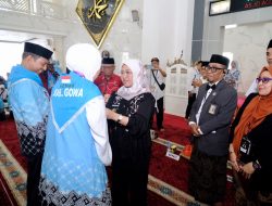 Kloter Pertama Berangkat, Bupati Gowa Lepas 387 Jemaah Haji