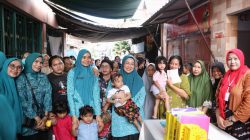 Melinda Aksa Blusukan ke Posyandu, Pastikan Tumbuh Kembang Balita Terpantau