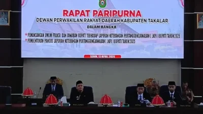 Paripurna LKPJ Takalar Kembali Molor, DPRD Gagal Kuorum