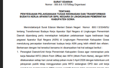 Kebijakan Baru! ASN Gowa WFH Tiap Jumat, Kinerja Jadi Sorotan