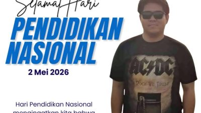 Hardiknas 2026, Andi Jaka: Pentingnya Perlindungan Guru dan Anak Putus Sekolah di Indonesia