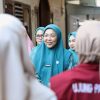 Melinda Aksa Tinjau Kebun PKK, Dorong Ketahanan Pangan dari Rumah Tangga