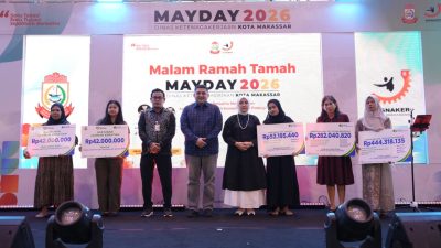 Malam Ramah Tamah May Day, Pemkot Apresiasi Buruh hingga Difabel