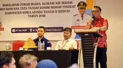 Ancaman El Nino, Gowa Satukan 8 Daerah Atur Air dan Pola Tanam