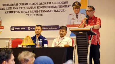 Ancaman El Nino, Gowa Satukan 8 Daerah Atur Air dan Pola Tanam