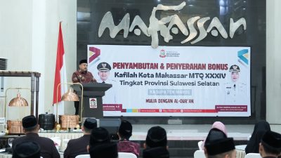 Makassar Raih Juara 2 MTQ Sulsel, Pemkot Siapkan Bonus dan Target Lebih Tinggi