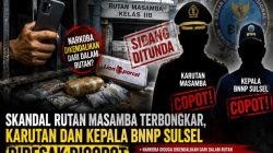Skandal Rutan Masamba Terbongkar, Karutan dan Kepala BNNP Sulsel Didesak Dicopot